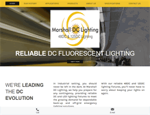 Tablet Screenshot of dclightfixtures.com